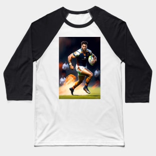 Rugby Player Baseball T-Shirt